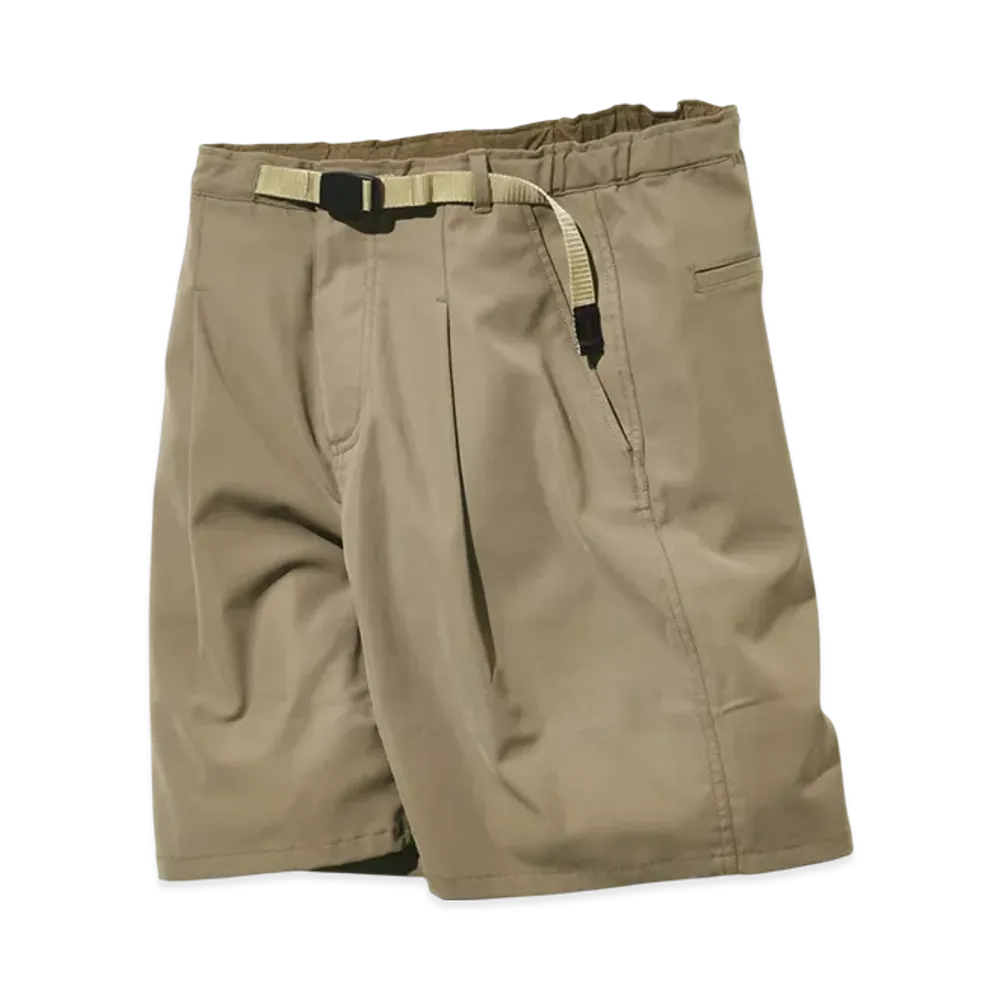 nonnative x Gramicci Walker Easy Shorts Poly Twill Stretch Solotex "Taupe"