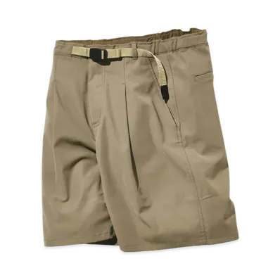nonnative x Gramicci Walker Easy Shorts Poly Twill Stretch Solotex "Taupe"
