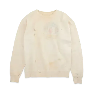 SAINT Mxxxxxx CREWNECK SWEAT ILLUSTRATION "White"