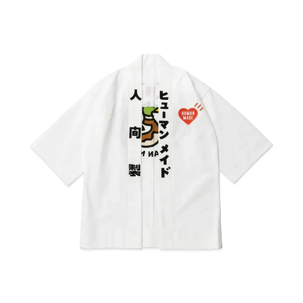 HUMAN MADE HAPPI COAT "White"