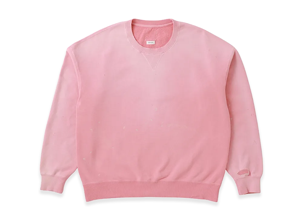 visvim Jumbo SB Sweat L/S Crash "Pink"