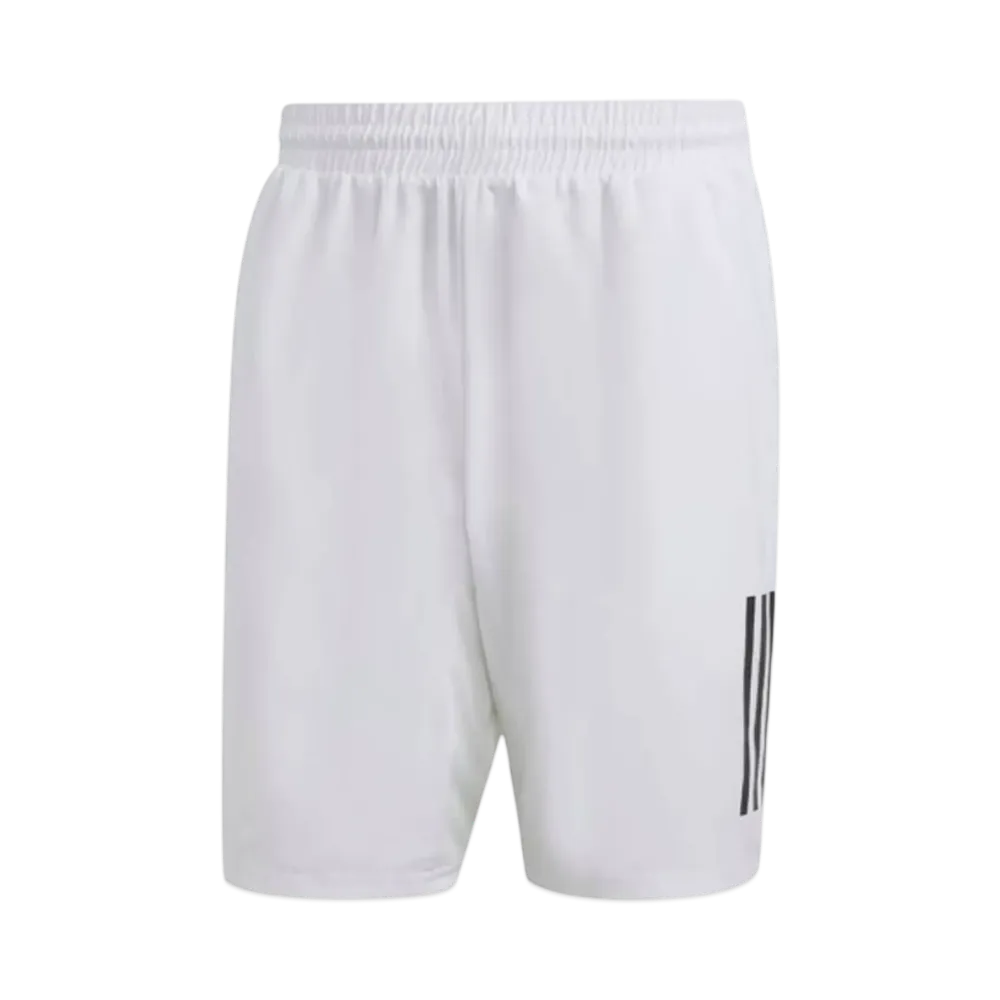 adidas Club Three Stripes Tennis Shorts "White"