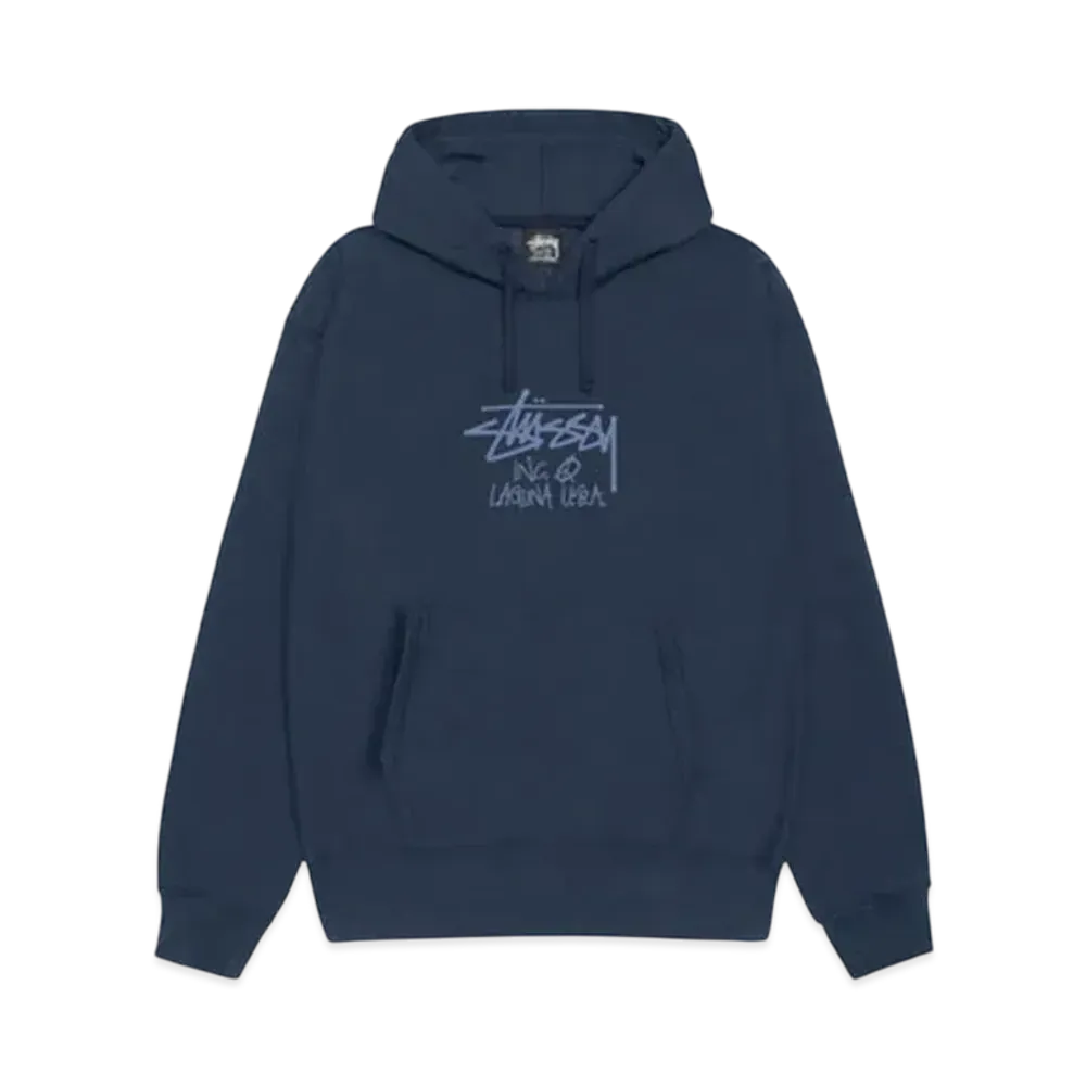 Stussy Laguna Usa Hoodie "Navy"