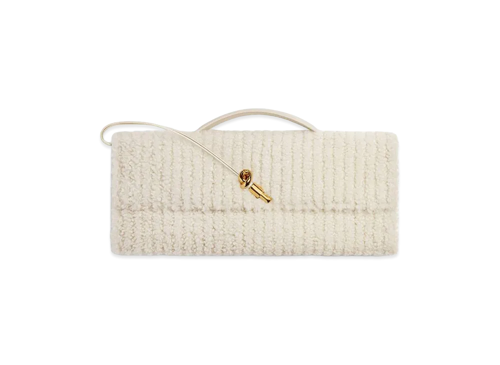 Bottega Veneta Andiamo Clutch Bag "Plaster"