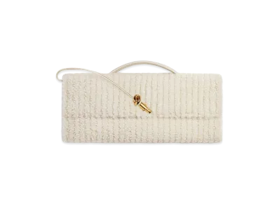Bottega Veneta Andiamo Clutch Bag "Plaster"