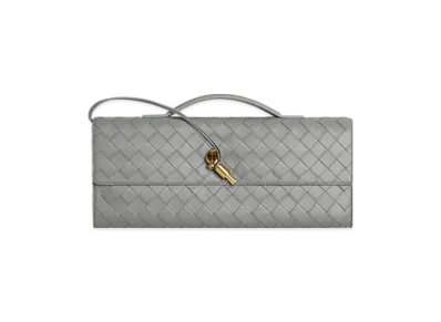 Bottega Veneta Andiamo Clutch "Sterling"