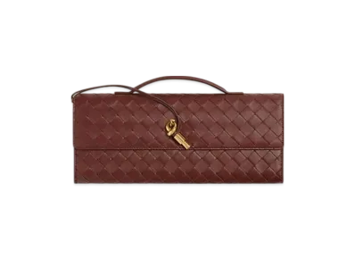 Bottega Veneta Andiamo Clutch "Sapele"