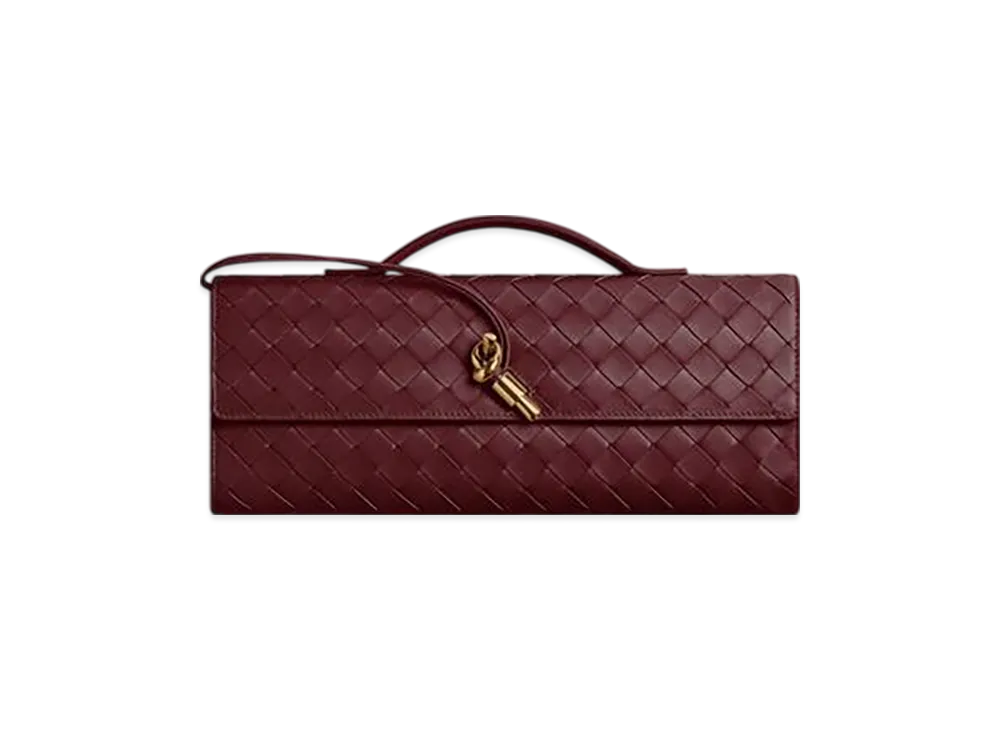Bottega Veneta Andiamo Clutch "Barolo"