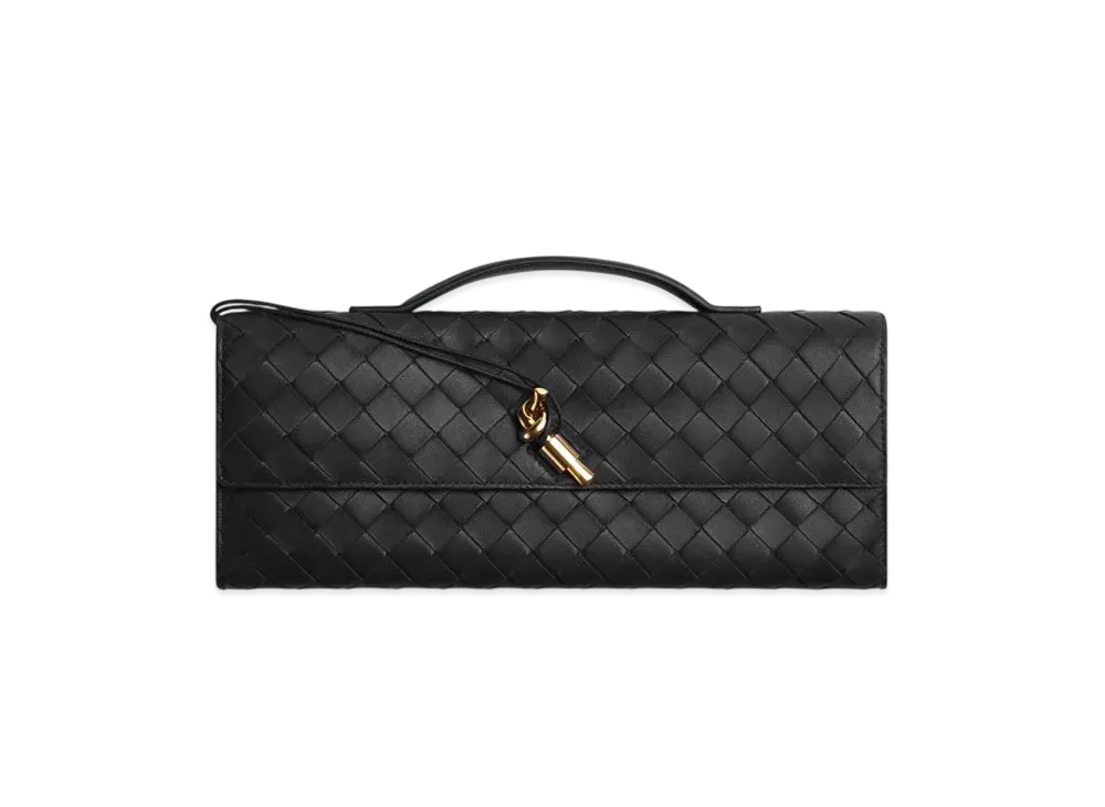 Bottega Veneta Andiamo Clutch "Black"