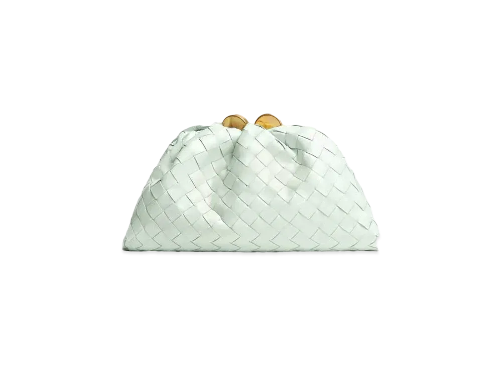 Bottega Veneta Teen Pouch Clutch "Glacia"