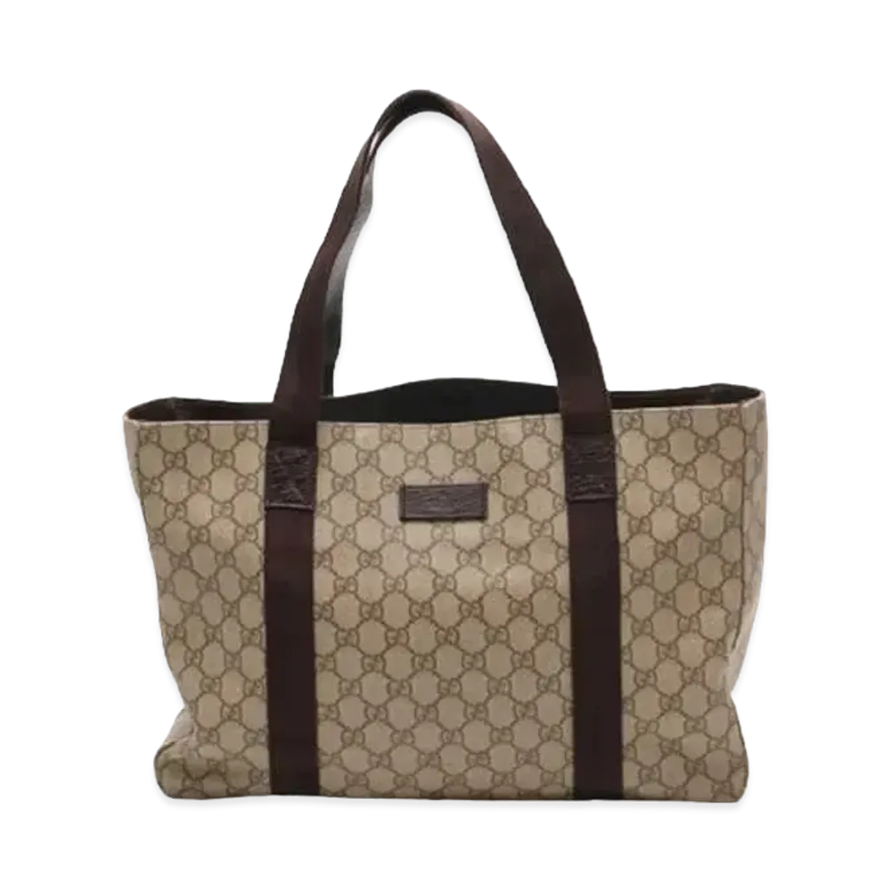 GUCCI GG Supreme PVC Leather Totebag