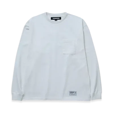 NEIGHBORHOOD Classic Crewneck LS "White"