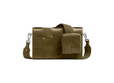 Bottega Veneta Cassette With Versatile Strap "Mud"