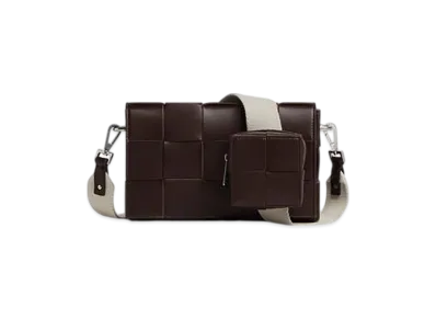 Bottega Veneta Cassette With Versatile Strap "Fondant/Natural"