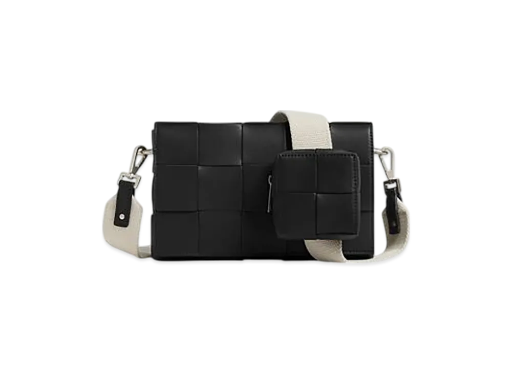 Bottega Veneta Cassette With Versatile Strap "Black"