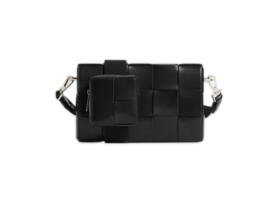 Bottega Veneta Cassette With Versatile Strap "Black"