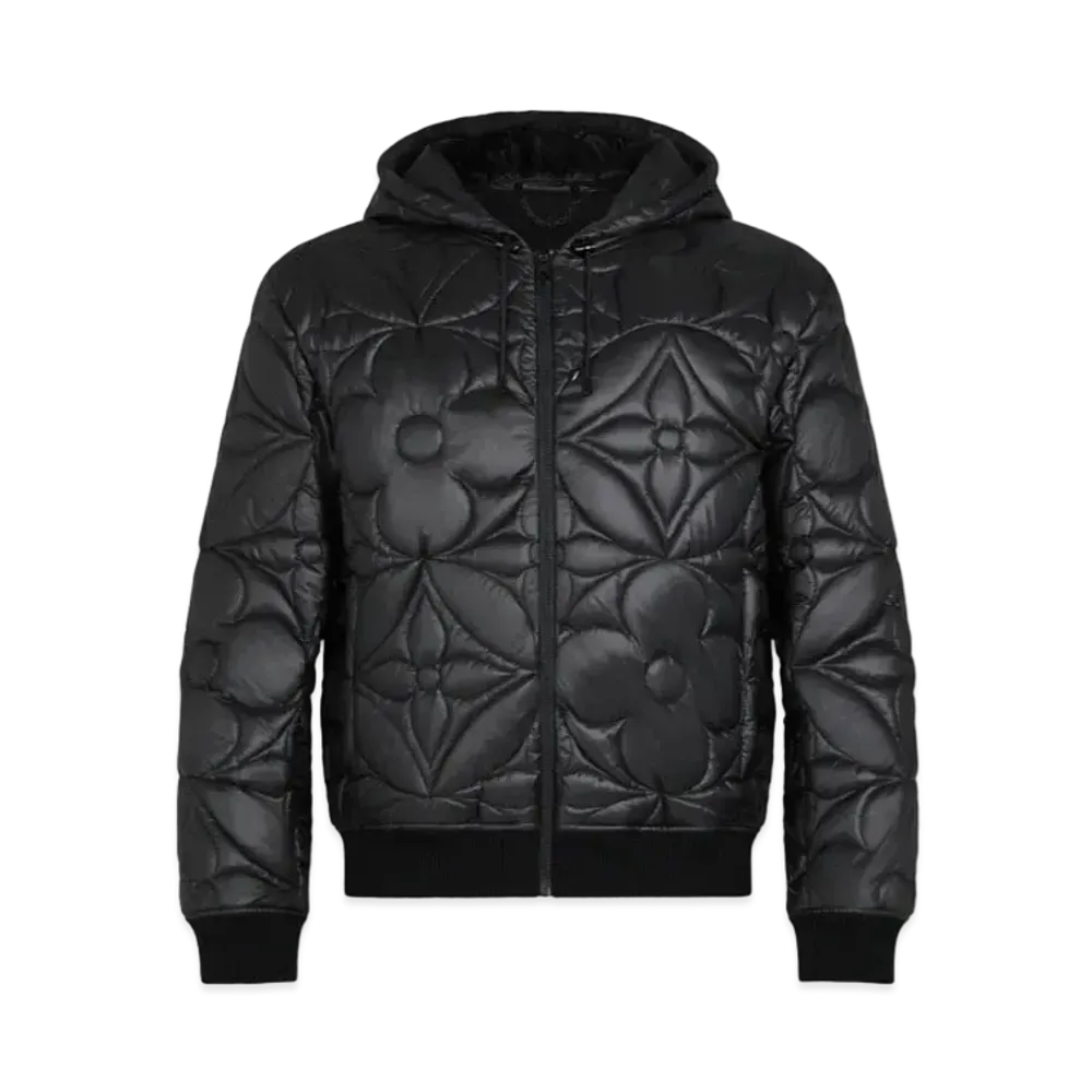 Louis Vuitton Quilted Hoody "Black"
