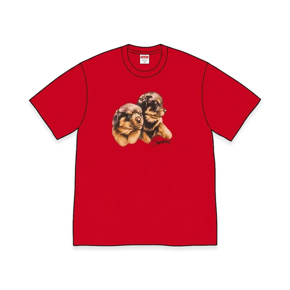 Supreme Puppies Tee "Red"