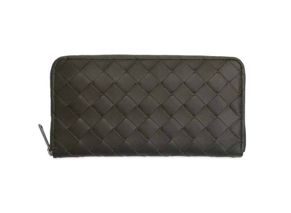 Bottega Veneta Zip Around Wallet "Fondant"