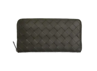Bottega Veneta Zip Around Wallet "Fondant"