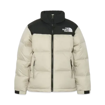 The North Face Kids Nuptse Jacket "Fossil Ivory"