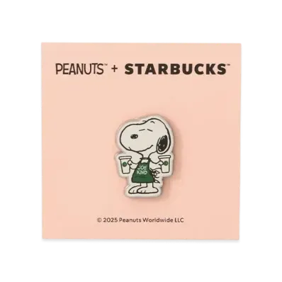 STARBUCKS x PEANUTS Pin Badge "Pink"