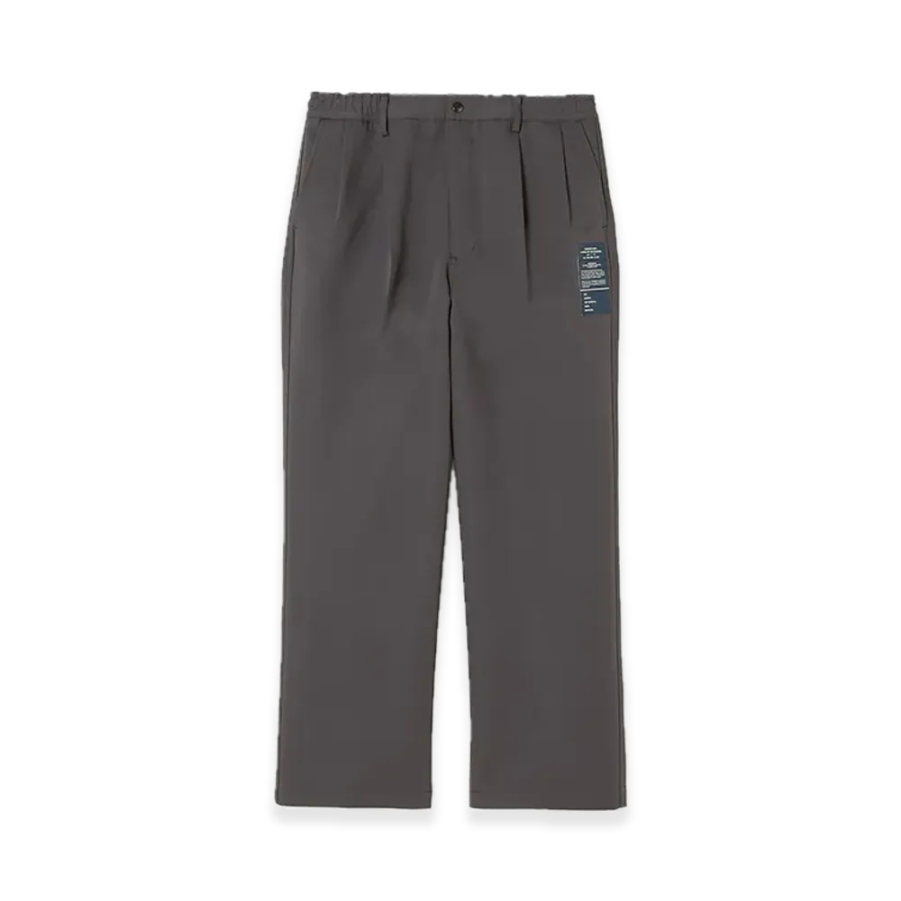 N.HOOLYWOOD Double Tuck Trousers "Charcoal"