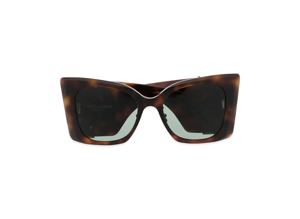Saint Laurent Women's SL M119/F Blaze Glasses "Brown"