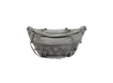 BALENCIAGA Le Cagole Medium Belt Bag "Grey"