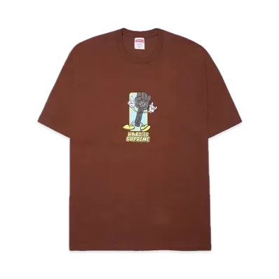 Supreme x Hardies Bolt Tee "Brown"