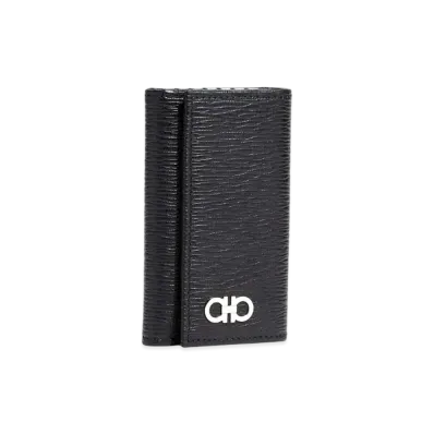 Salvatore Ferragamo Key Case "Black/Red"