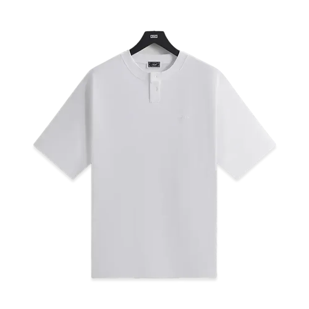 Kith Tristan Henley Tee "White"