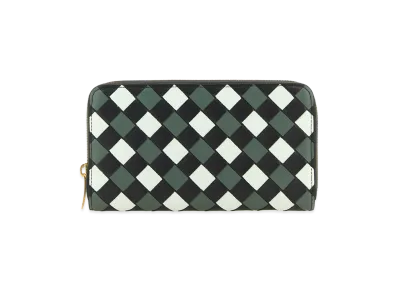 Bottega Veneta Women's Nappa Leather Intrecciato Wallet "Multicolor"
