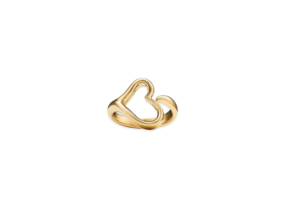 Tiffany & Co. Open Heart Ring "Yellow Gold"