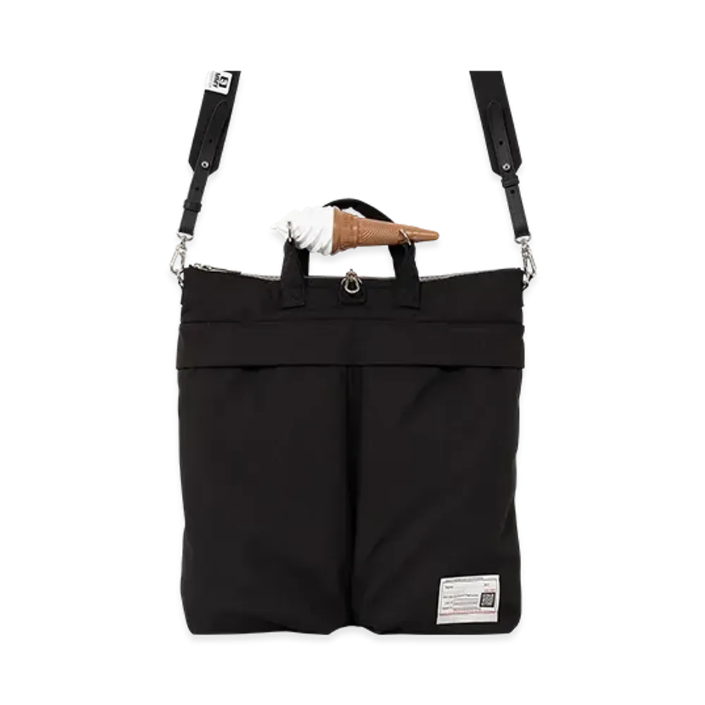 Maison MIHARA YASUHIRO "Toy" Soft Serve Handle Helmet Bag "Black"