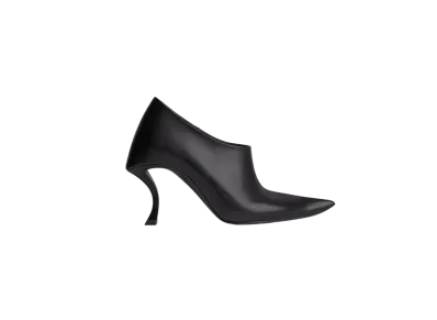 BALENCIAGA Women's Hourglass 100mm Pump In Soft Calfskin "Black"