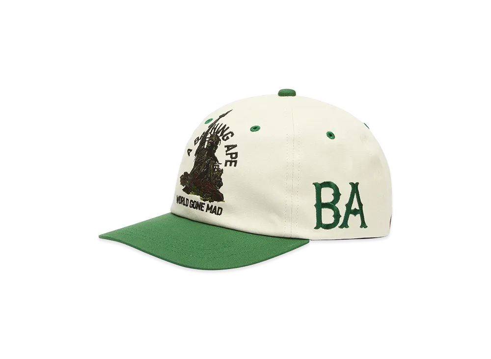 A BATHING APE Statue Of Liberty Cap "Green"