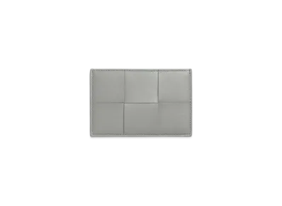 Bottega Veneta Cassette Credit Card Case "Sterling/Zenith"