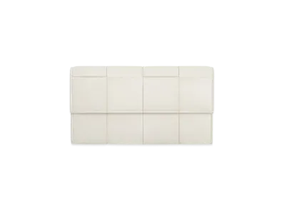 Bottega Veneta Cassette Large Flap Wallet "White"