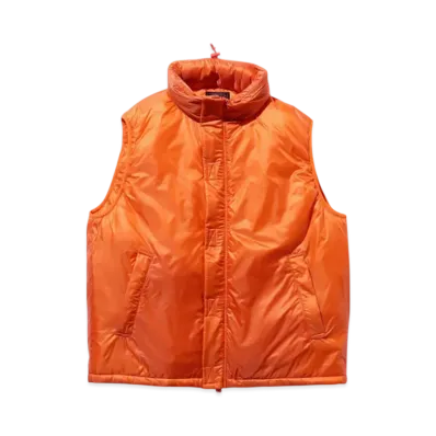 BEAMS MIL Puff Vest. Ver.2 Ripstop "Orange"