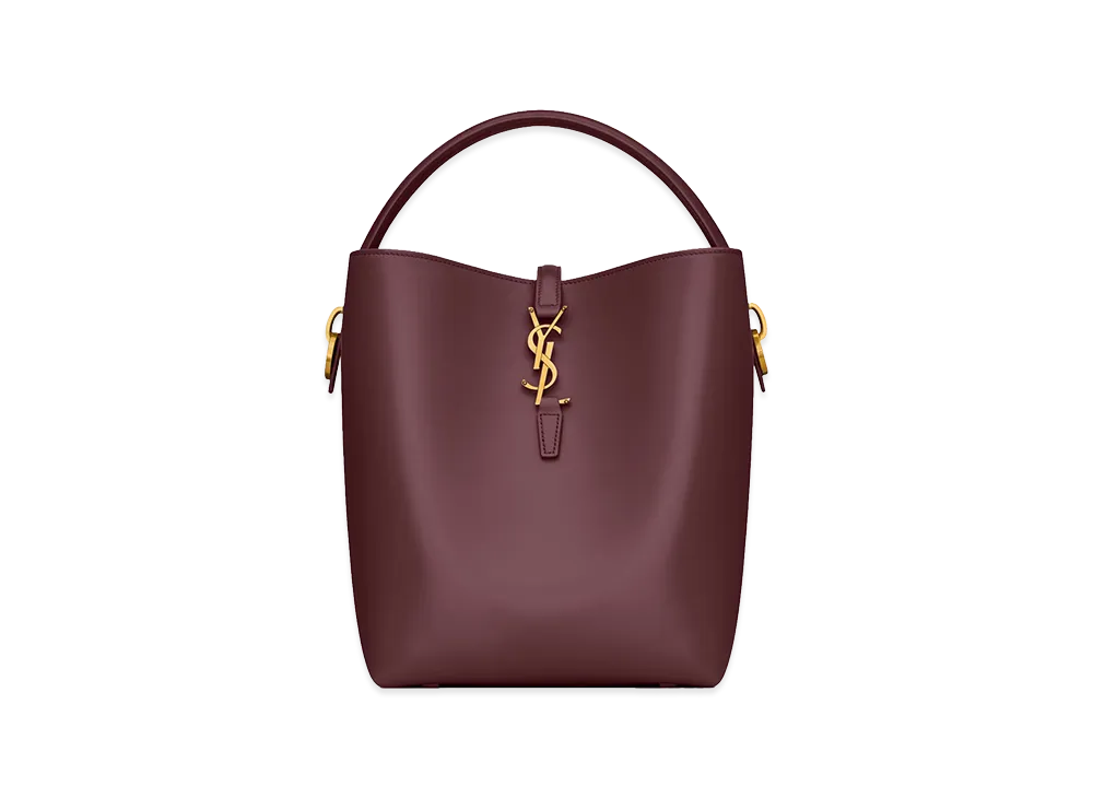 Saint Laurent Women's Le 37 Bucket Bag "Bordeaux"