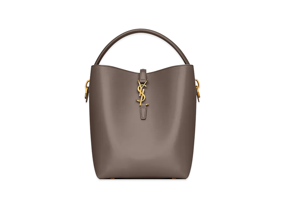 Saint Laurent Women's Le 37 In Shiny Leather "Brown"