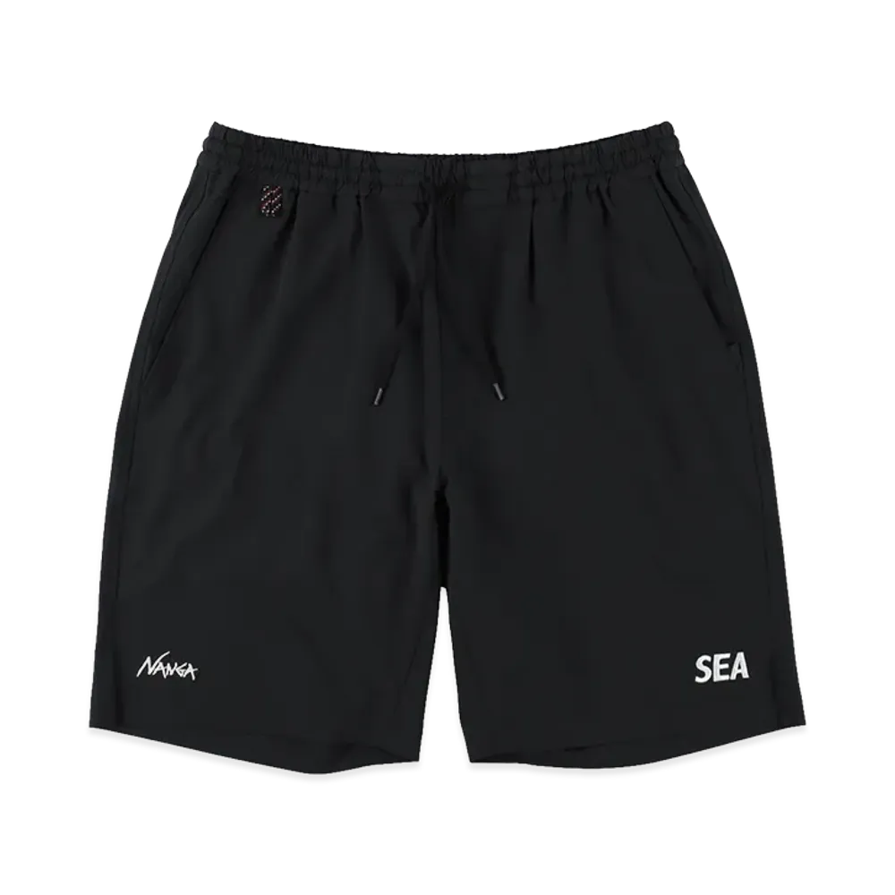 WIND AND SEA x NANGA Swim Shorts "Black"