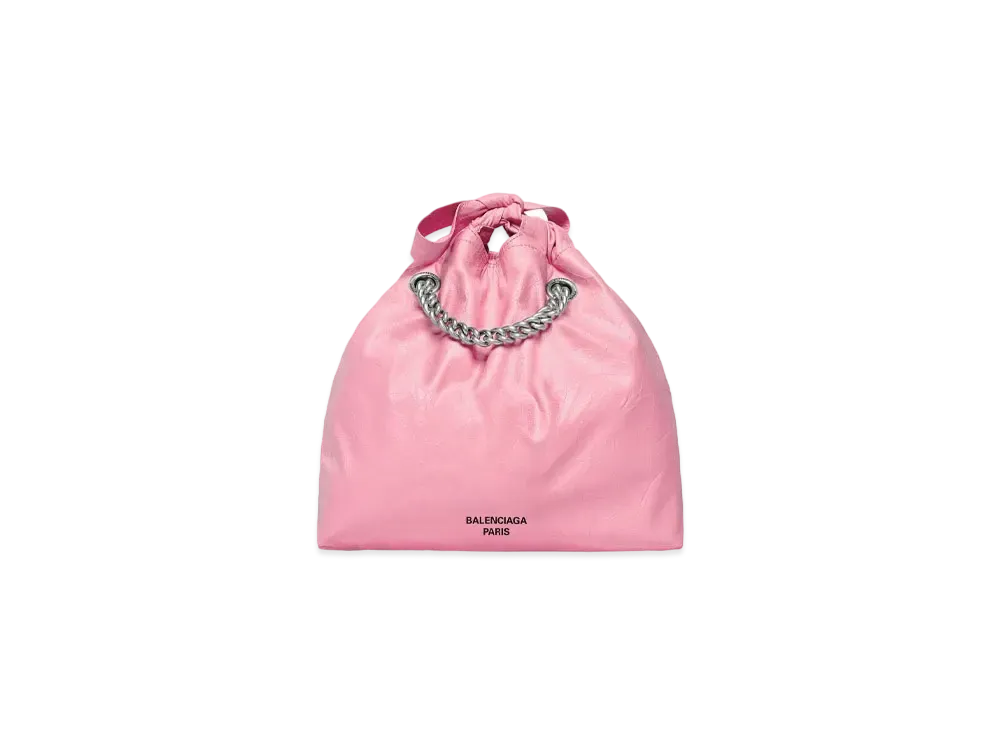BALENCIAGA Crush Small Tote Bag "Pink"