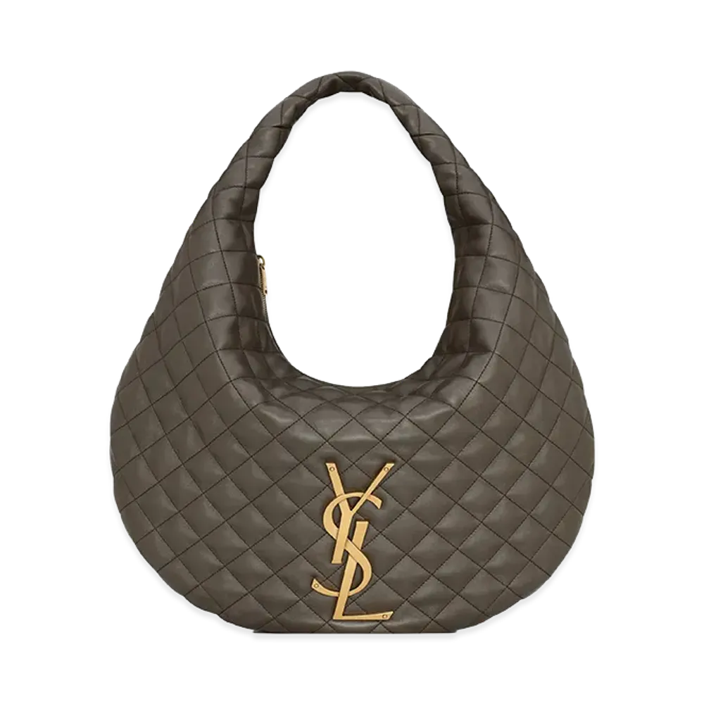Saint Laurent Women's 'Hobo Icare' Shoulder Bag "Green"