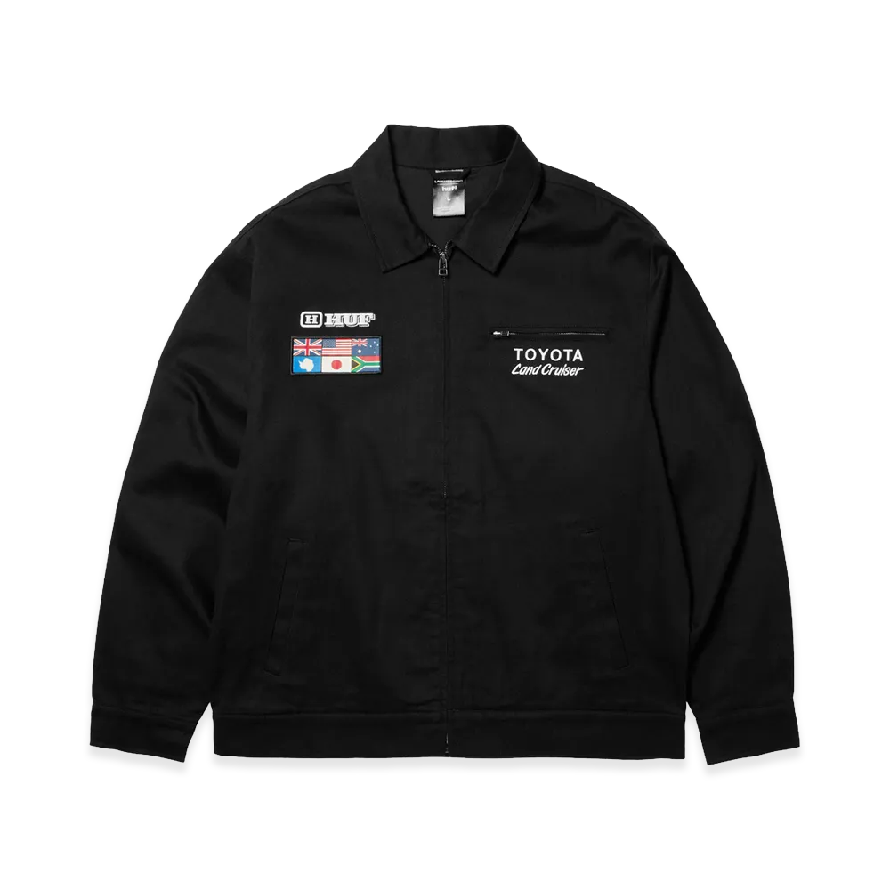 HUF x TOYOTA Land Cruiser World Tour Jacket "Black"