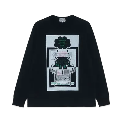Cav Empt (C.E) MD OPENWORLD LONG SLEEVE T "Black"