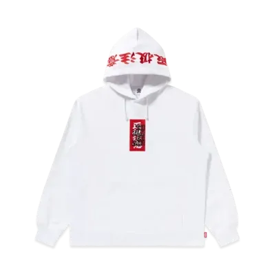 Blackeyepatch Handle With Care Hoodie "White"