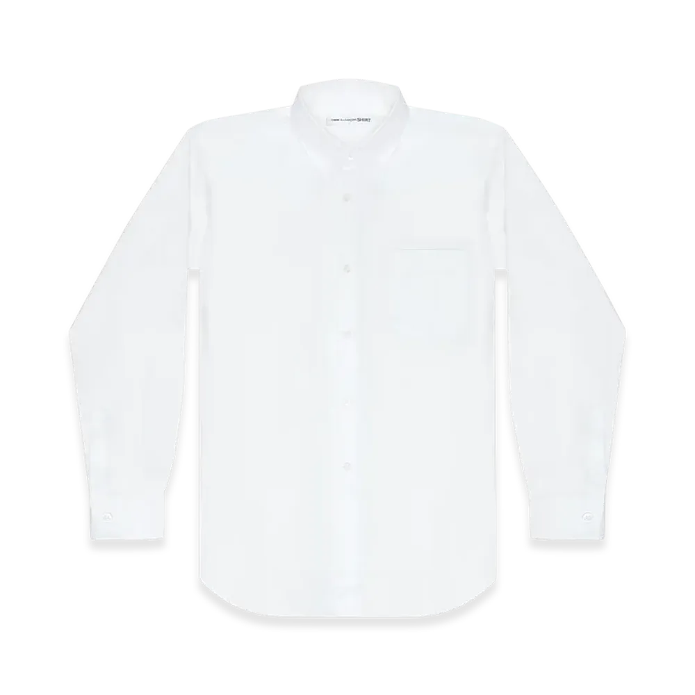COMME des GARCONS SHIRT Cotton Oxford "White"