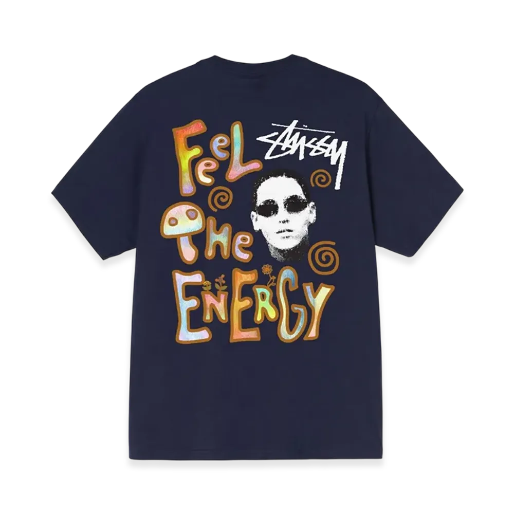 Stussy Energy Tee "Navy"